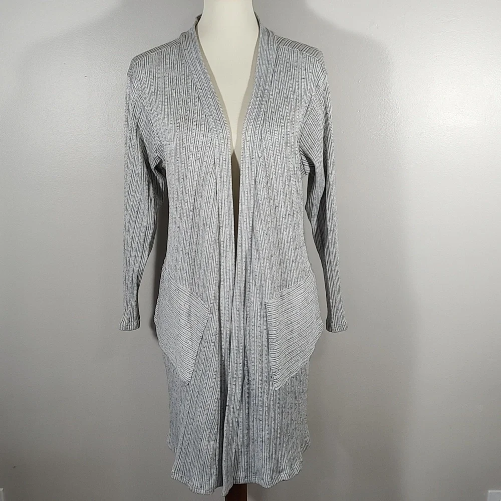 Top: Open Front Cardigan - Picture 3 of 5
